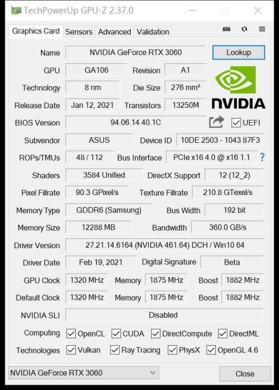 ROG STRIX RTX3060怎么樣 ROG STRIX RTX3060詳細評測