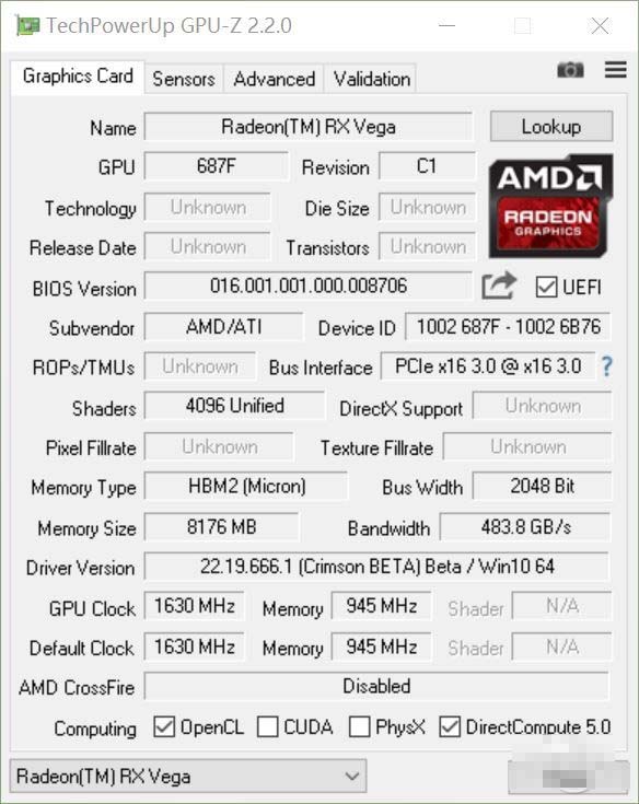 AMD RX VEGA64顯卡怎么樣 AMD RX VEGA64首發(fā)性能詳細(xì)評(píng)測(cè)+拆解圖
