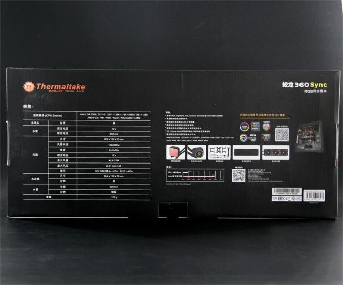 TT蛟龍Sync RGB 360一體式CPU水冷散熱器詳細(xì)評(píng)測(cè)