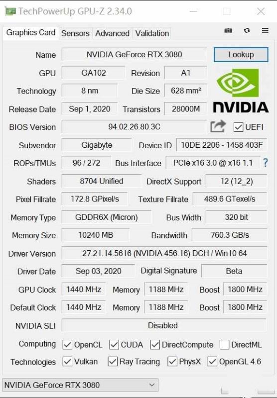 技嘉RTX 3080 GAMING OC顯卡怎么樣 技嘉RTX 3080 GAMING OC顯卡評(píng)測(cè)
