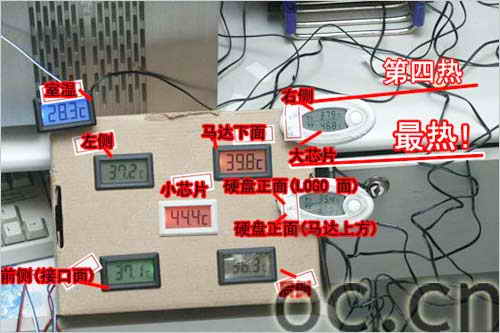 10个点测温 硬盘哪里最热终极揭示