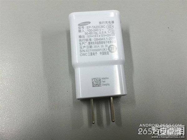 三星S6國行充電器EP-TA20CBC拆解圖賞+測(cè)試 能快速充電