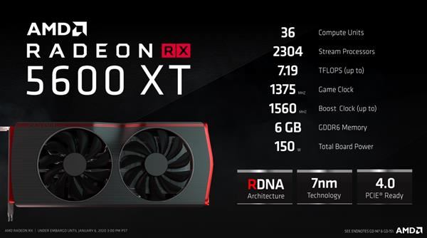 RX 5600XT值得買嗎 2099元AMD顯卡RX 5600XT全面評(píng)測(cè)