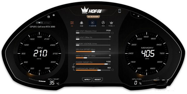 影馳RTX 3090 HOF EXTREME 限量版顯卡詳細評測