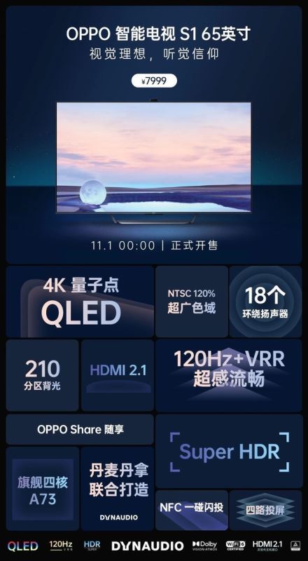 OPPO智能電視S1怎么樣 OPPO智能電視S1詳細評測