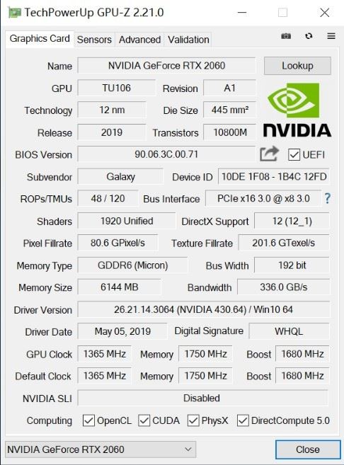 影馳RTX 2060Mini顯卡值得買嗎 影馳RTX 2060Mini顯卡詳細評測