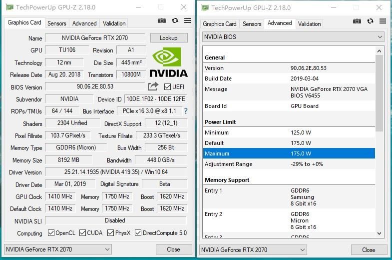 影馳RTX 2070迷你版顯卡值得買(mǎi)嗎 影馳RTX 2070 White Mini評(píng)測(cè)