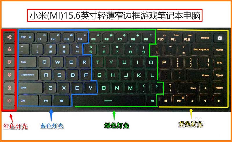 小米筆記本電腦鍵盤燈怎么開(kāi)啟?