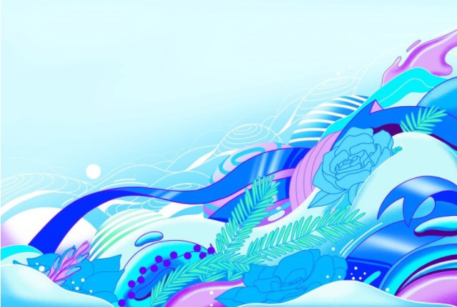 為迎接年末假日季，微軟推出定制版插畫風(fēng)格壁紙