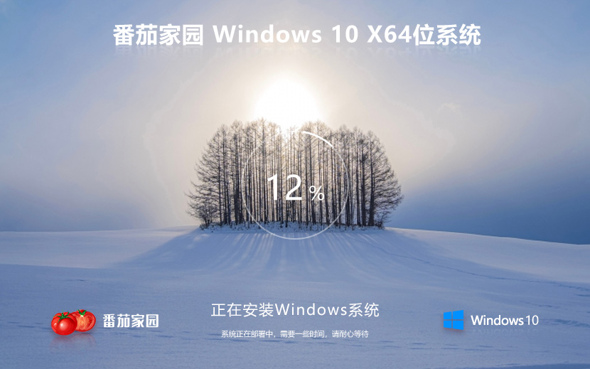 windows10企業(yè)版下載 番茄花園64位特別版下載 ghost鏡像 自動(dòng)激活