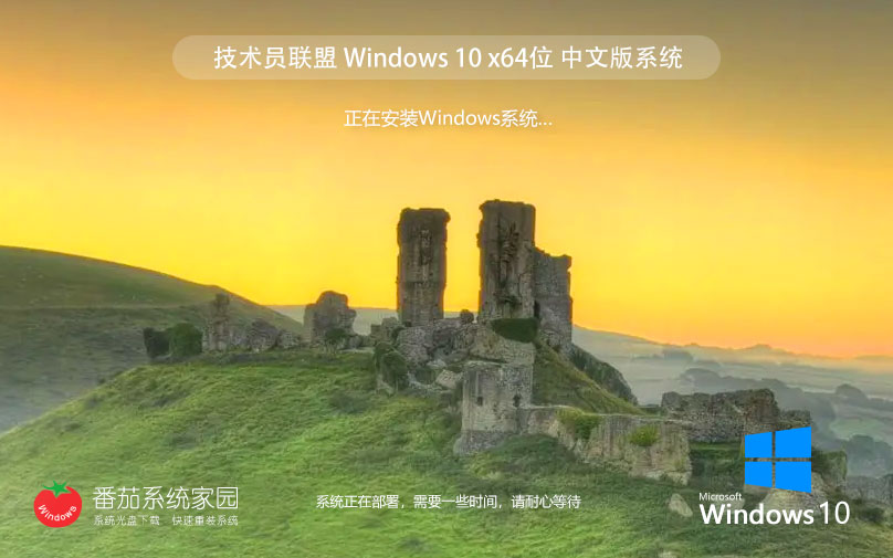 技術(shù)員聯(lián)盟windows10 64位 免費(fèi)家庭版下載 ghost鏡像 v2023