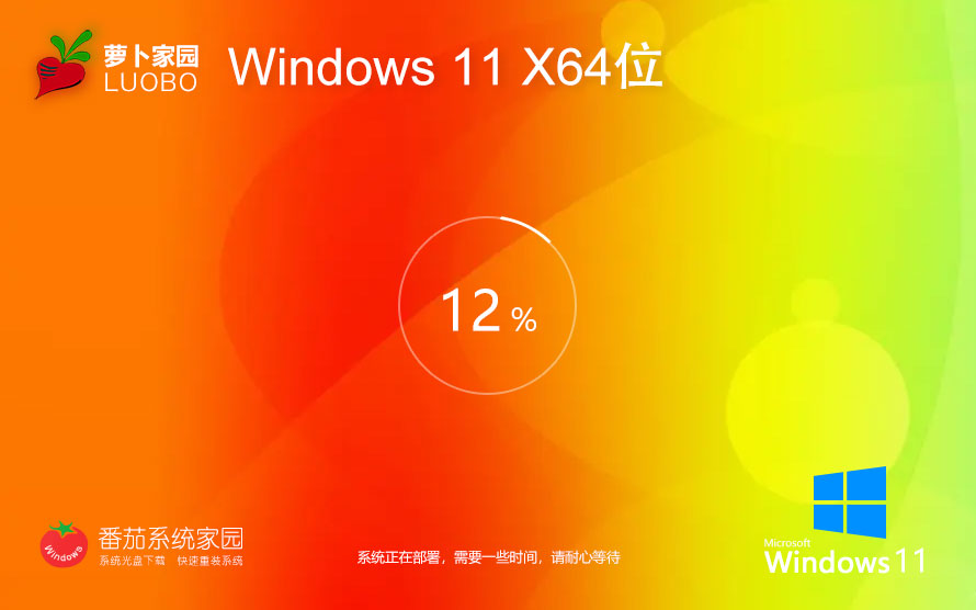 蘿卜家園win11官方專業(yè)版 x64位高效版下載  筆記本專用 ghost系統(tǒng)下載
