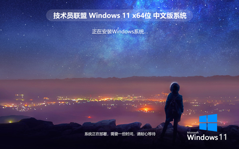 技術(shù)員聯(lián)盟64位旗艦版 win11精裝版下載 官方ISO鏡像 筆記本專用下載