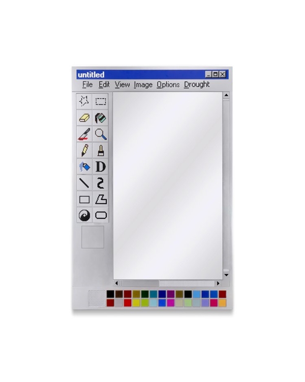 文創(chuàng)公司推Windows 95經(jīng)典“畫圖”掛鏡：賣到2880元不便宜