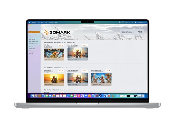 128元！3DMark終于原生支持蘋果macOS：可對(duì)比Windows/iOS/安卓