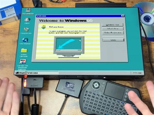 索尼PS2成功運(yùn)行Windows 95！《Doom》啟動(dòng)遺憾失敗