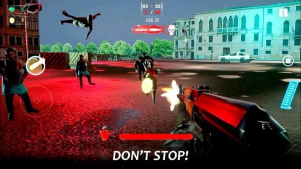殺死僵尸生存射擊