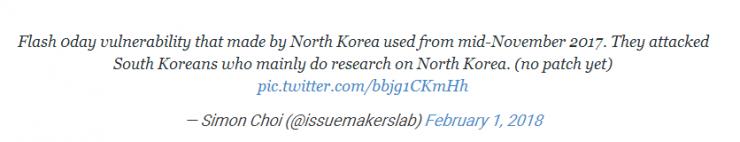 韓國安全研究人員發(fā)現(xiàn) Adobe Flash 零日漏洞，朝鮮黑客被懟？