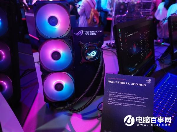 華碩發(fā)布全新ROG STRIX LC水冷風扇：高性價比