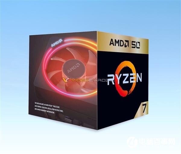 50周年紀(jì)念版銳龍7 2700X產(chǎn)品圖曝光：AMD CEO親筆簽名