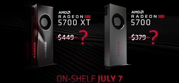 傳AMD RX 5700顯卡首發(fā)價將調低