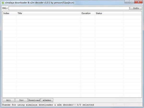 x2m decoder