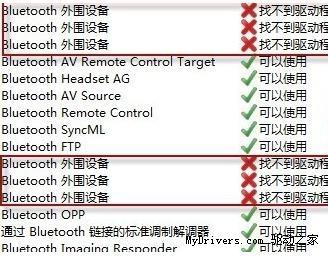 bluetooth外圍設(shè)備驅(qū)動