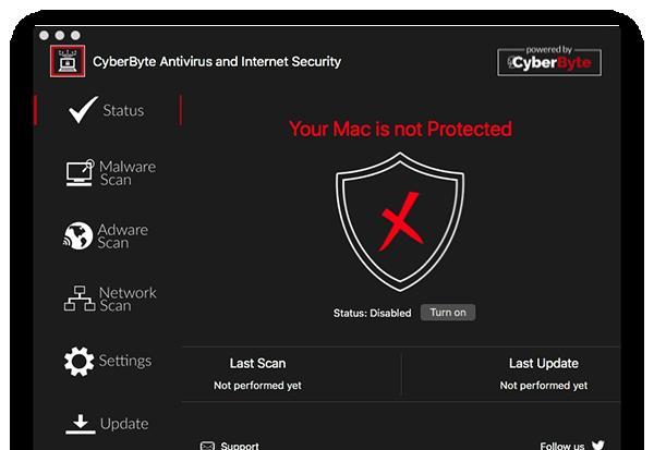 CyberByte Antivirus Mac版