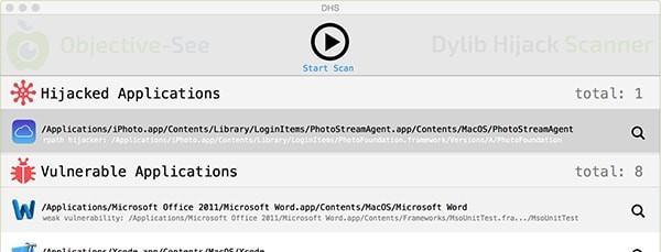 Dylib Hijack Scanner Mac版