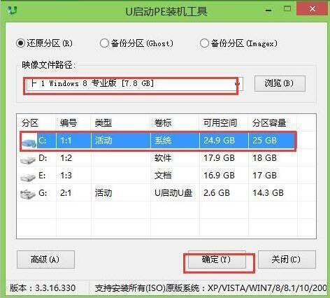 宏基g9筆記本怎么使用u啟動(dòng)u盤啟動(dòng)盤安裝win8系統(tǒng)