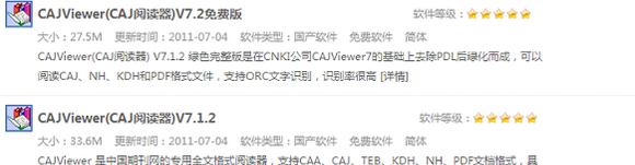 caj是什么文件 caj文件怎么打開