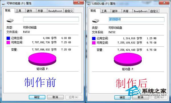 裝機PE后U盤只剩300M恢復方法