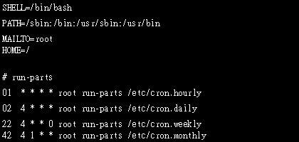 Linux下的crontab定時執(zhí)行任務(wù)命令詳解