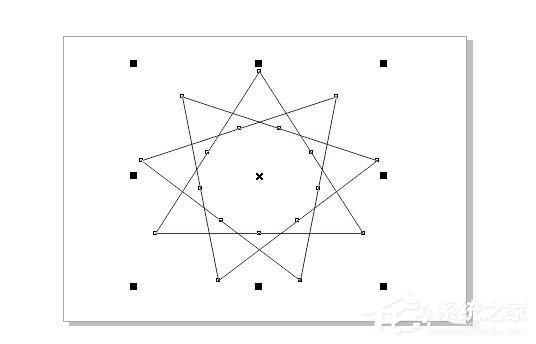 CorelDraw X4怎么給圖形上色？給圖形上色的操作步驟