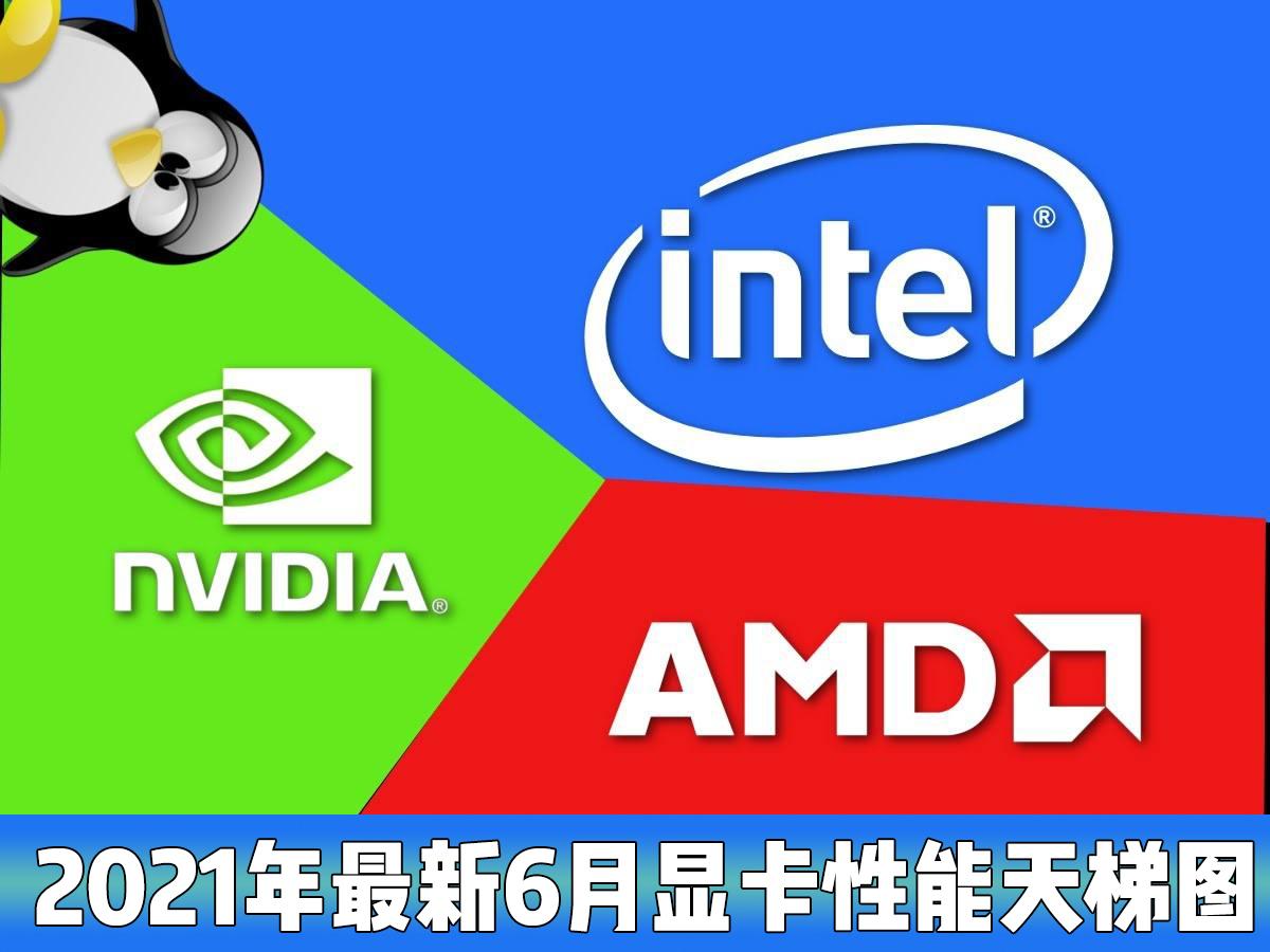 電腦顯卡哪款性能比較好？2021年最新6月AMD/NVIDIA顯卡性能天梯圖
