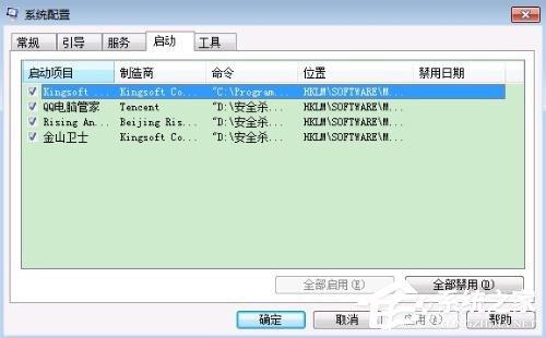 Windows7系統(tǒng)啟動項里沒有ctfmon.exe怎么辦？