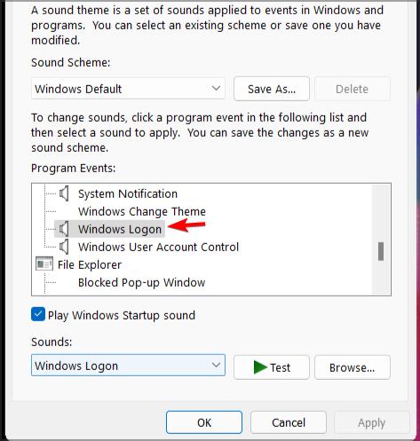Win11开机声音如何关闭？Win11开机声音开启、关闭设置
